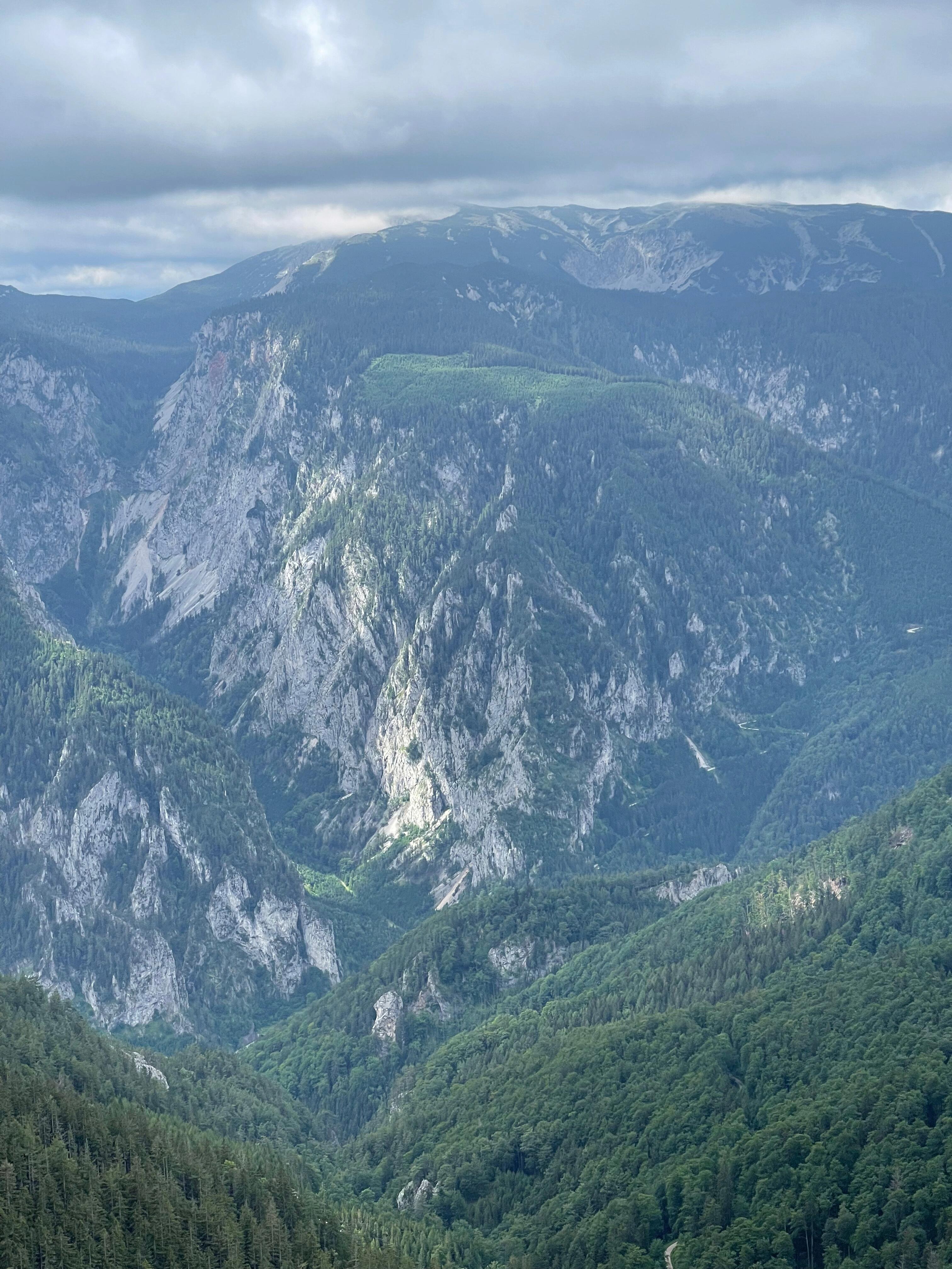 Ausblick vom Schneeberg Richtung Süden